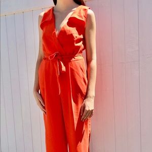 SOLD NWT Banana Republic sz 2 Orange Romper